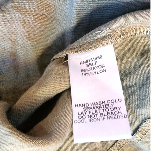 FATE Boutique Brand NEW Boho Chic Peplum Square Neck Long Sleeve Top- Size Large - Picture 8 of 8